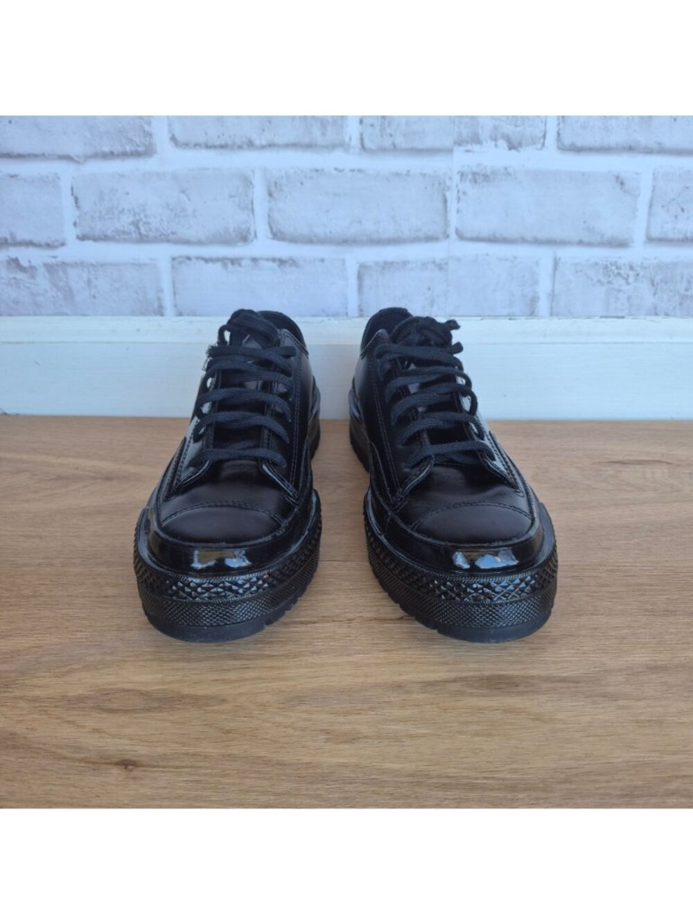⭐Converse Chuck 70 National Low Size 5 Men's Formal Shoes Leather Black A14188C - Picture 4 of 11